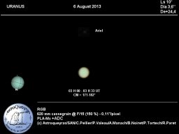 Uranus - 6 août 2013
